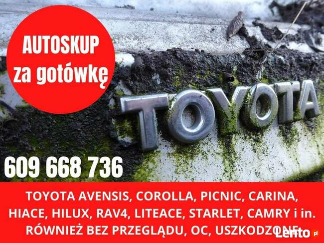 Auto skup TOYOTA każdy stan MERCEDES Sprinter Kasacja aut