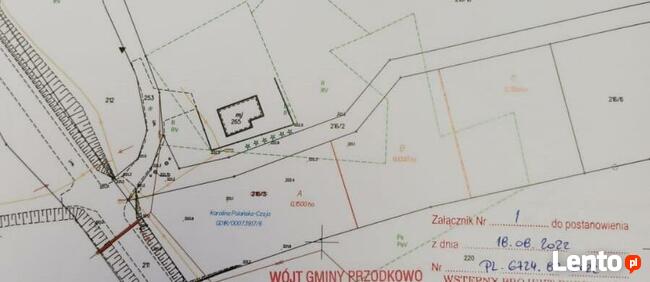Działka budowlana Wilanowo pomorskie kartuski Przodkowo
