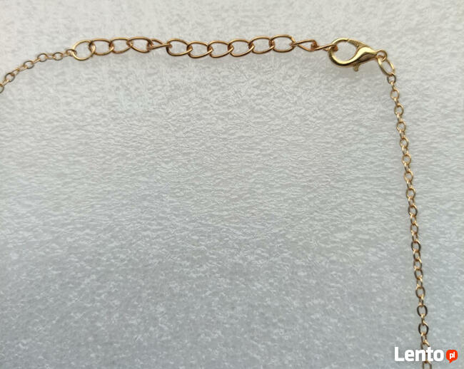 Łańcuszek- trzy gwiazdy kol. złoty - NOWY