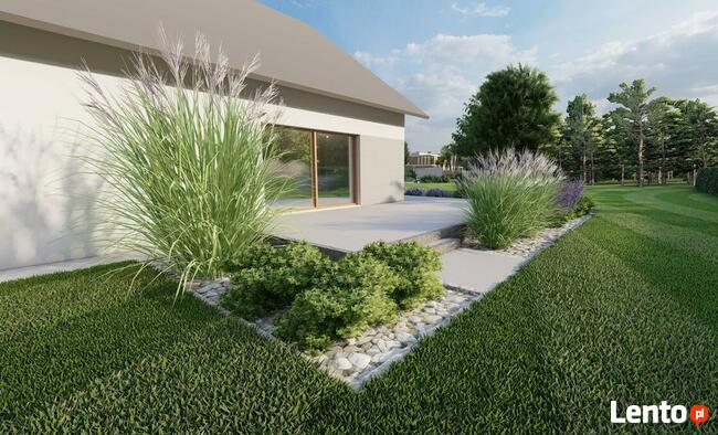 Nawadniania ogrodów. Usługi ogrodnicze. Trawniki