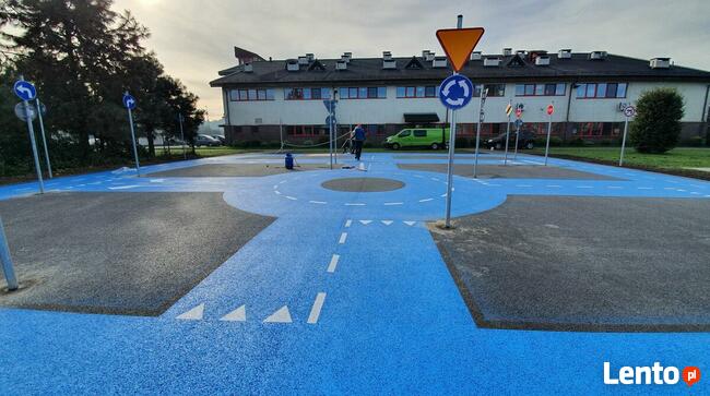 CITY2 18x22 m Miasteczka rowerowe stacjonarne, cena, projekt