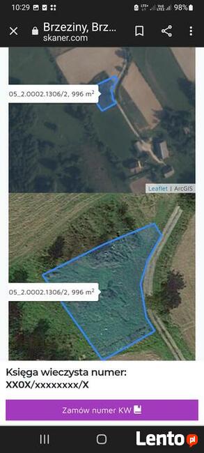 Działka budowlana Brzeziny podkarpackie