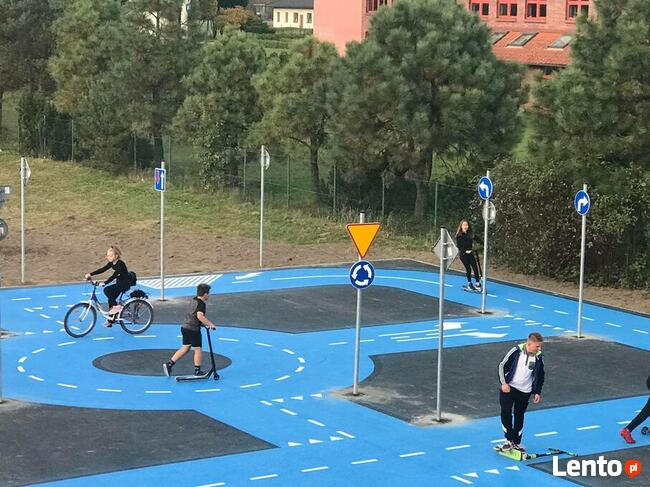 CITY2 18x22 m Miasteczka rowerowe stacjonarne, cena, projekt