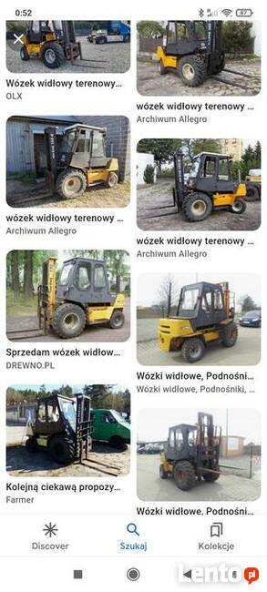 Kupię wózek widłowy Terenowy