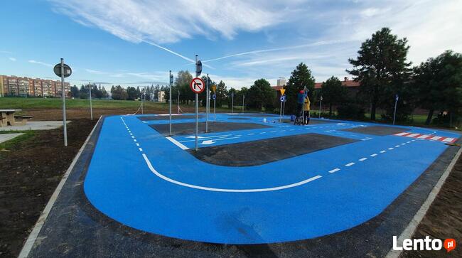 CITY2 18x22 m Miasteczka rowerowe stacjonarne, cena, projekt