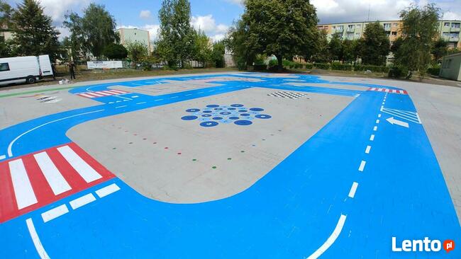 CITY2 18x22 m Miasteczka rowerowe stacjonarne, cena, projekt