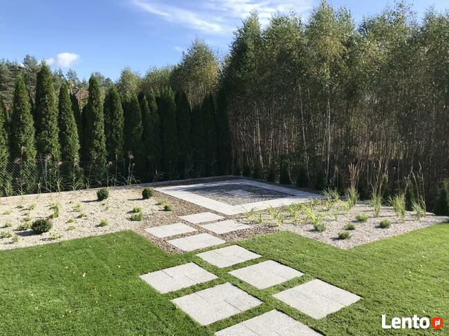 Nawadniania ogrodów. Usługi ogrodnicze. Trawniki