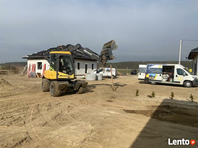 Budowa domów ,usługi koparko-ładowarką, transport+Hds