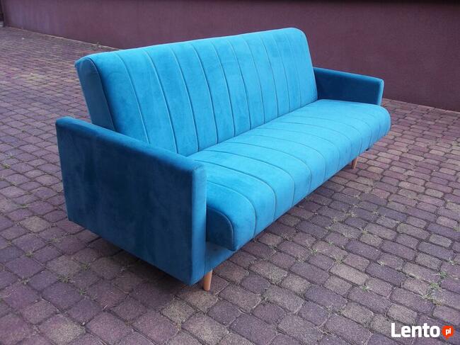 kanapa/wersalka-sprężyny bonell/proste rozkładanie/pojemnik