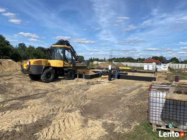 Budowa domów ,usługi koparko-ładowarką, transport+Hds