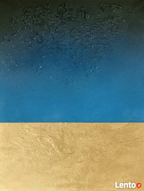 Obraz Orion 60x80 cm, farby akrylowe na płótnie, kosmos.