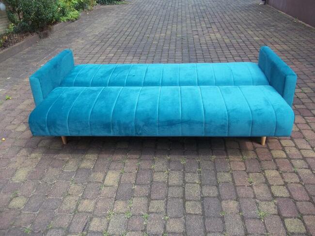 kanapa/wersalka-sprężyny bonell/proste rozkładanie/pojemnik