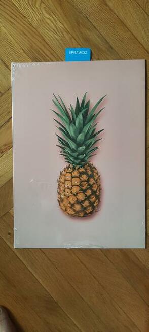 Ananas : Kolekcja Tropico - metalowy plakat. Displate