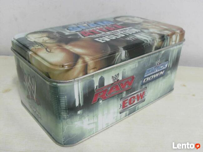 WWF - Slam attax evolution - Pudełko + 110 kart - 2009r.