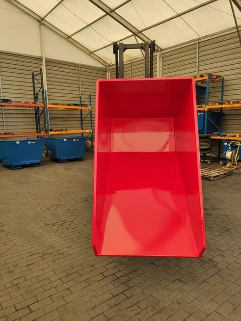 Koleba 1,5 m3 dostępna od ręki na wózek pojemnik kontener