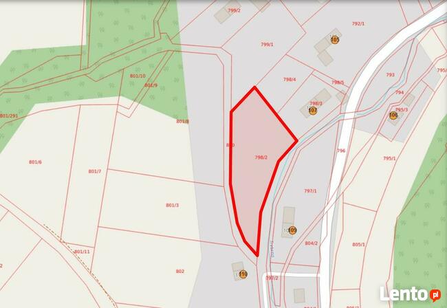 Grunt do zabudowy mieszkaniowej, Pławna Górna.