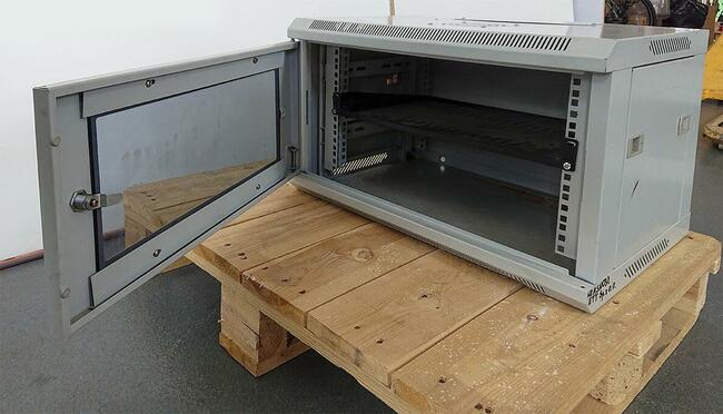 Szafa wisząca RACK 19 GTS-19-6U-400