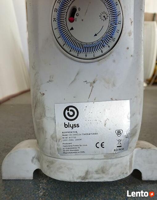 Grzejnik Blyss CH-2000 LEA Timer & Turbo
