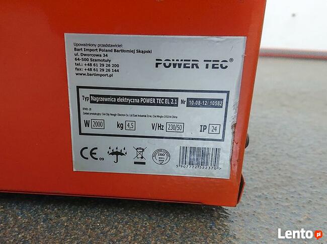 Nagrzewnica Powertec EL2.1