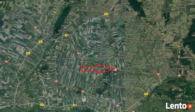 Perze gm. Słupca- działka inwestycyjna/ komercyjna - 1,1444