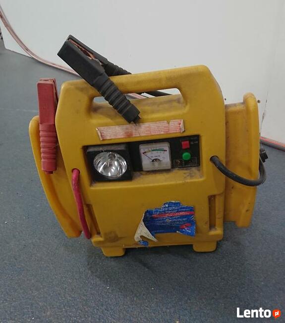 Urządzenie rozruchowe + kompresor + latarka