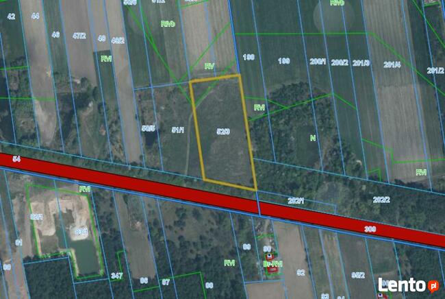 Perze gm. Słupca- działka inwestycyjna/ komercyjna - 1,1444