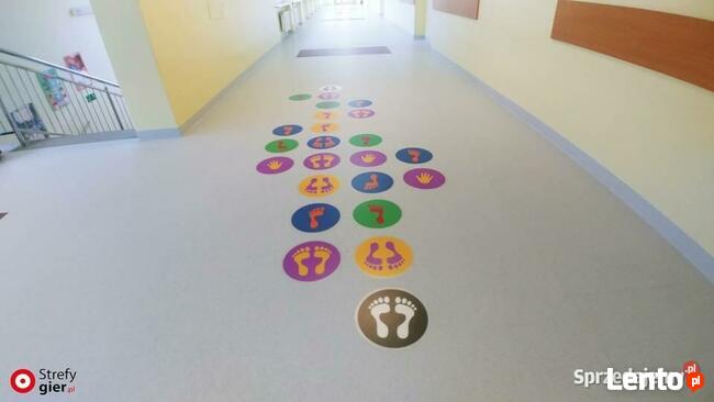 Klasy Hopla - gry korytarzowe, naklejki podłogowe, cennik