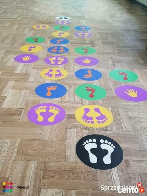 Klasy Hopla - gry korytarzowe, naklejki podłogowe, cennik