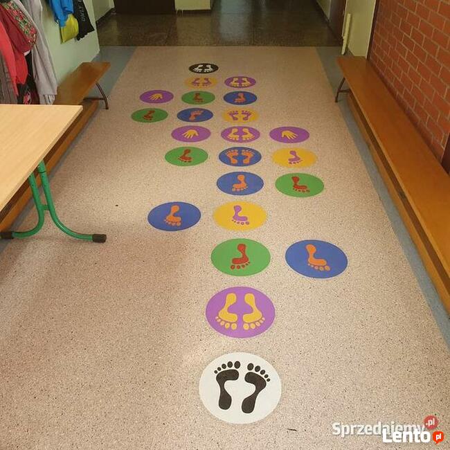 Klasy Hopla - gry korytarzowe, naklejki podłogowe, cennik