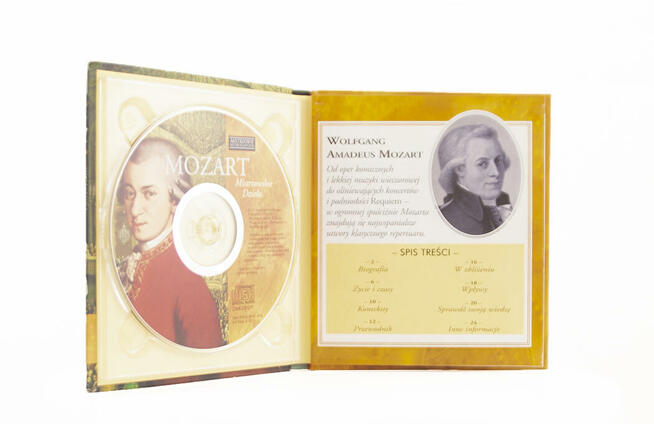 Płyta CD - Dzieła Mozarta