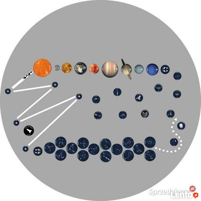 Kosmos - ścieżka edukacyjna - gry korytarzowe dla dzieci