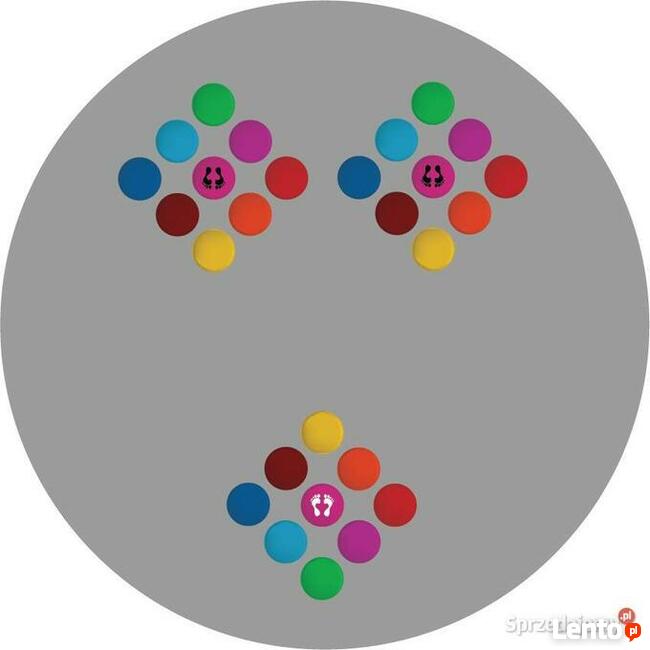 Lustro3 280x330 cm - gry korytarzowe, naklejki podłogowe,