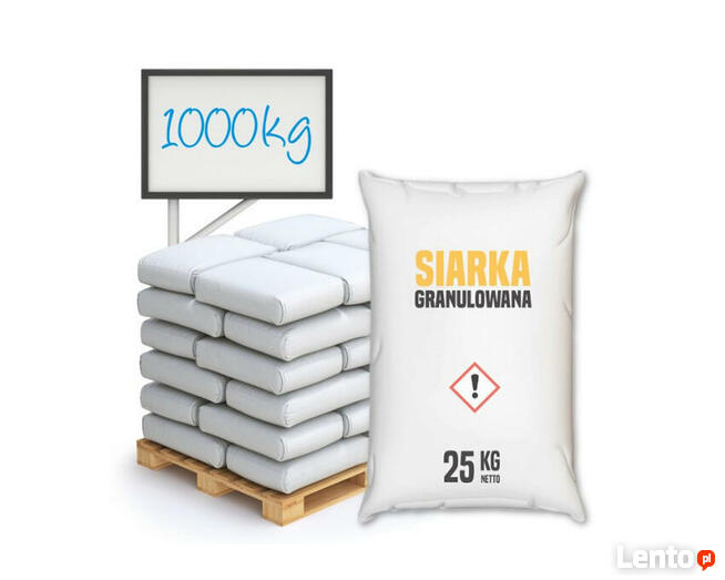 Siarka nawozowa granulowana