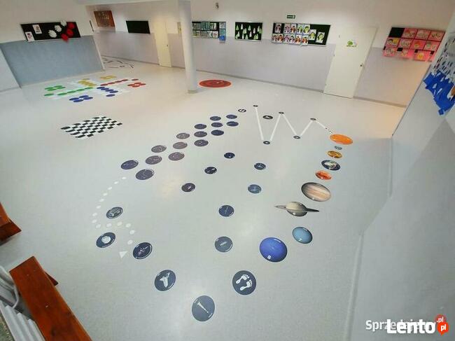 Kosmos - ścieżka edukacyjna - gry korytarzowe dla dzieci