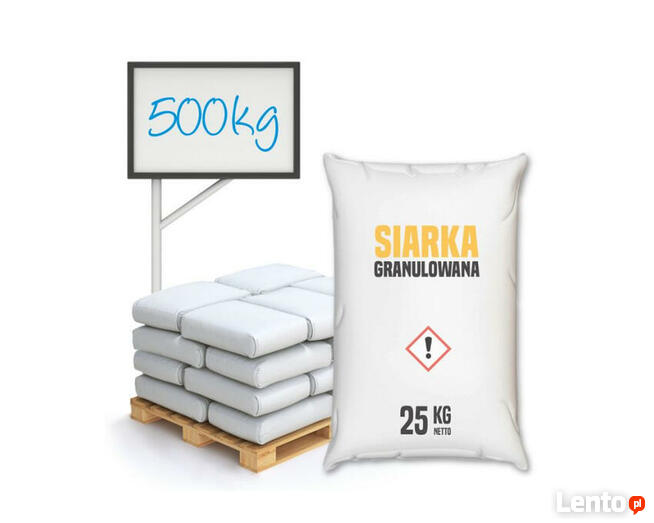 Siarka nawozowa granulowana