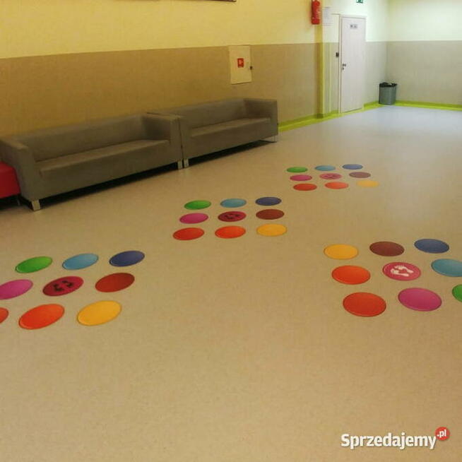 Lustro3 280x330 cm - gry korytarzowe, naklejki podłogowe,