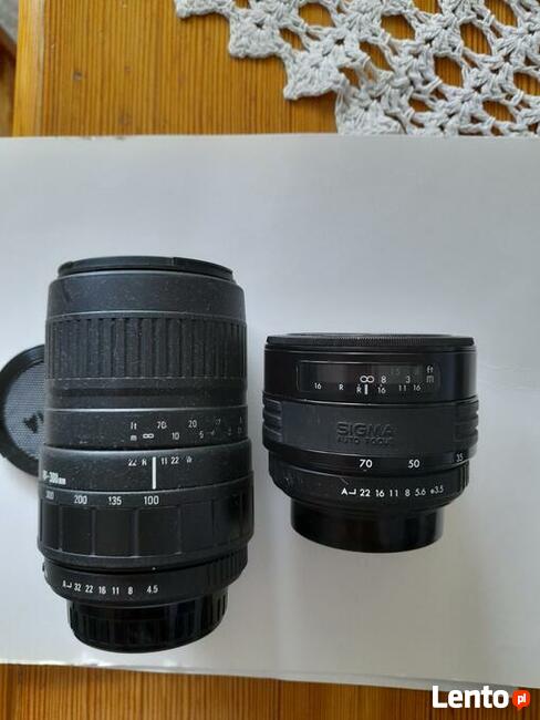 sprzedam obiektywy SIGMA