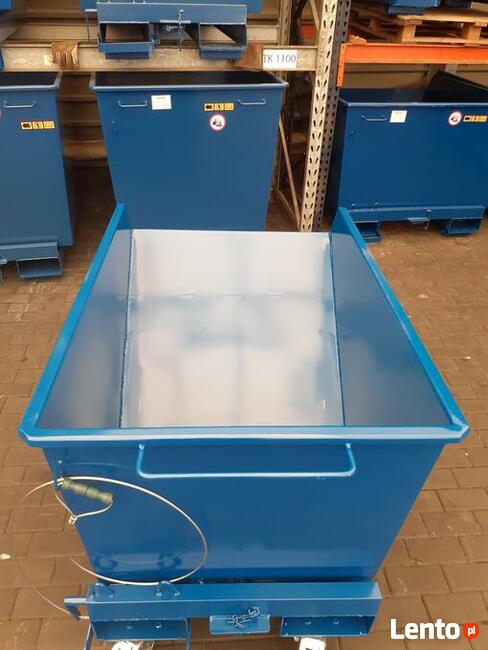 Pojemnik TK 300 koleba kontener wózek widłowy kiper
