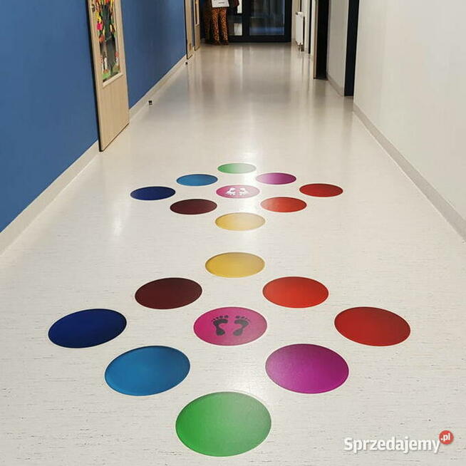 Lustro3 280x330 cm - gry korytarzowe, naklejki podłogowe,