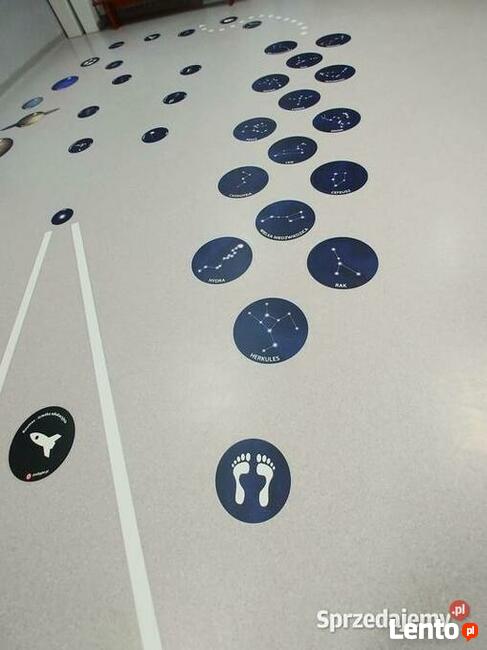 Kosmos - ścieżka edukacyjna - gry korytarzowe dla dzieci