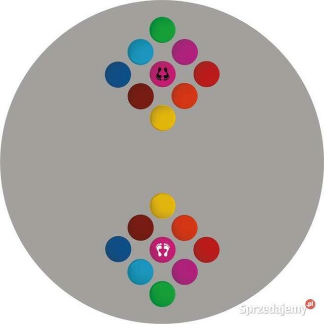 Lustro2 130x330 cm - gry korytarzowe, naklejki podłogowe,