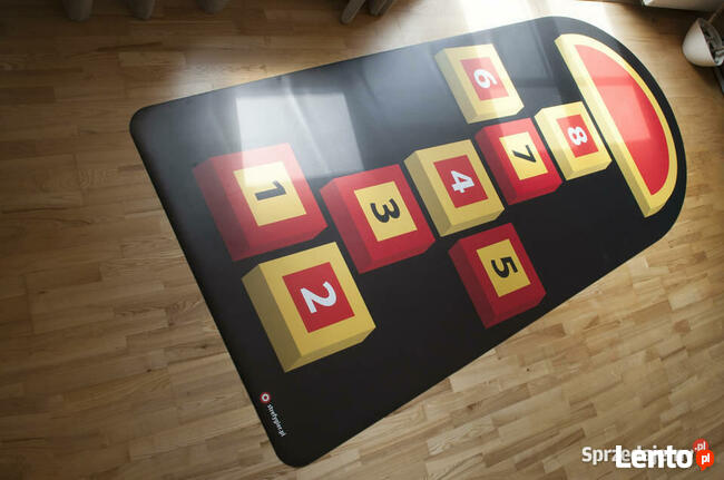 Klasy 3D niebieskie 120x265cm-gry na matach