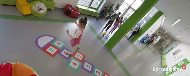 Klasy Kolorowe - gry korytarzowe, naklejki podłogowe,