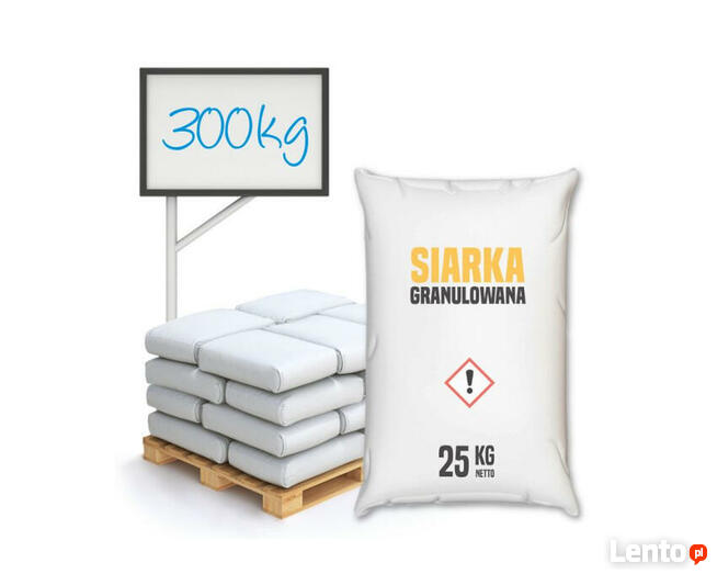 Siarka nawozowa granulowana