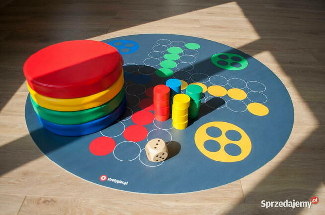 Kostka do gry (maty) 6x6cm - akcesoria