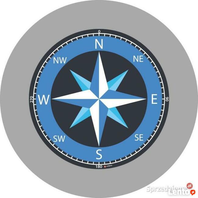 Kompas - gry korytarzowe, naklejki podłogowe od Strefy Gie