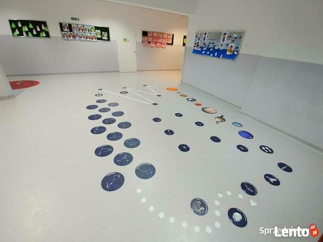 Kosmos - ścieżka edukacyjna - gry korytarzowe dla dzieci