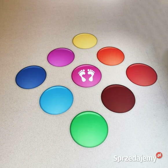 Lustro2 130x330 cm - gry korytarzowe, naklejki podłogowe,