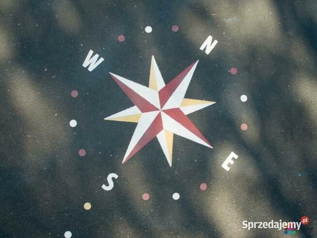 Kompas - gra podwórkowa, gry chodnikowe od Strefy Gier