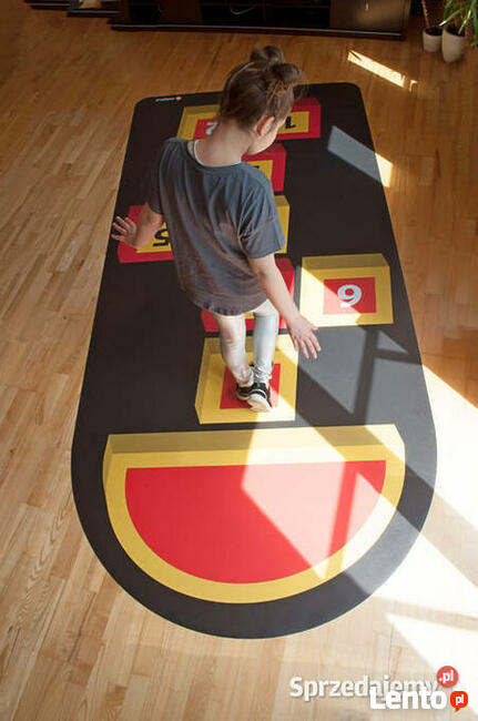 Klasy 3D niebieskie 120x265cm-gry na matach